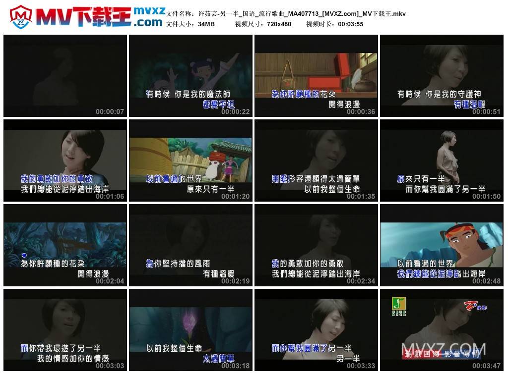 许茹芸-另一半_国语_流行歌曲_MA407713